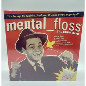 Mental Floss The Trivia Game Family Party Game Fun and Quirky Pressman Family